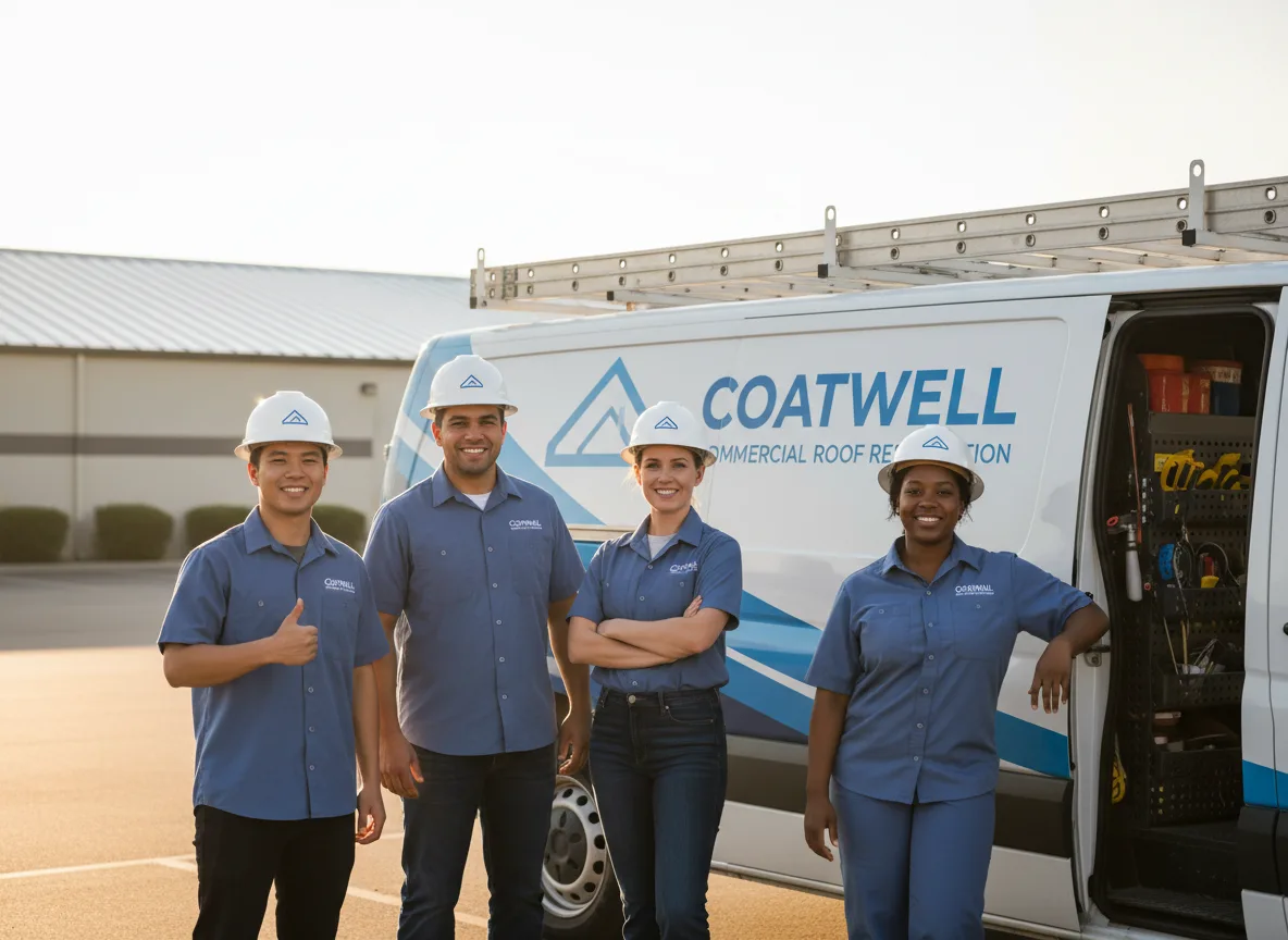 Commercial roof coating company in Hartsville, IN